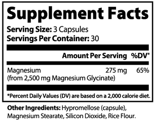 "REBUILD" - Magnesium Glycinate