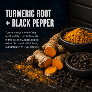 Turmeric Root + Black Pepper